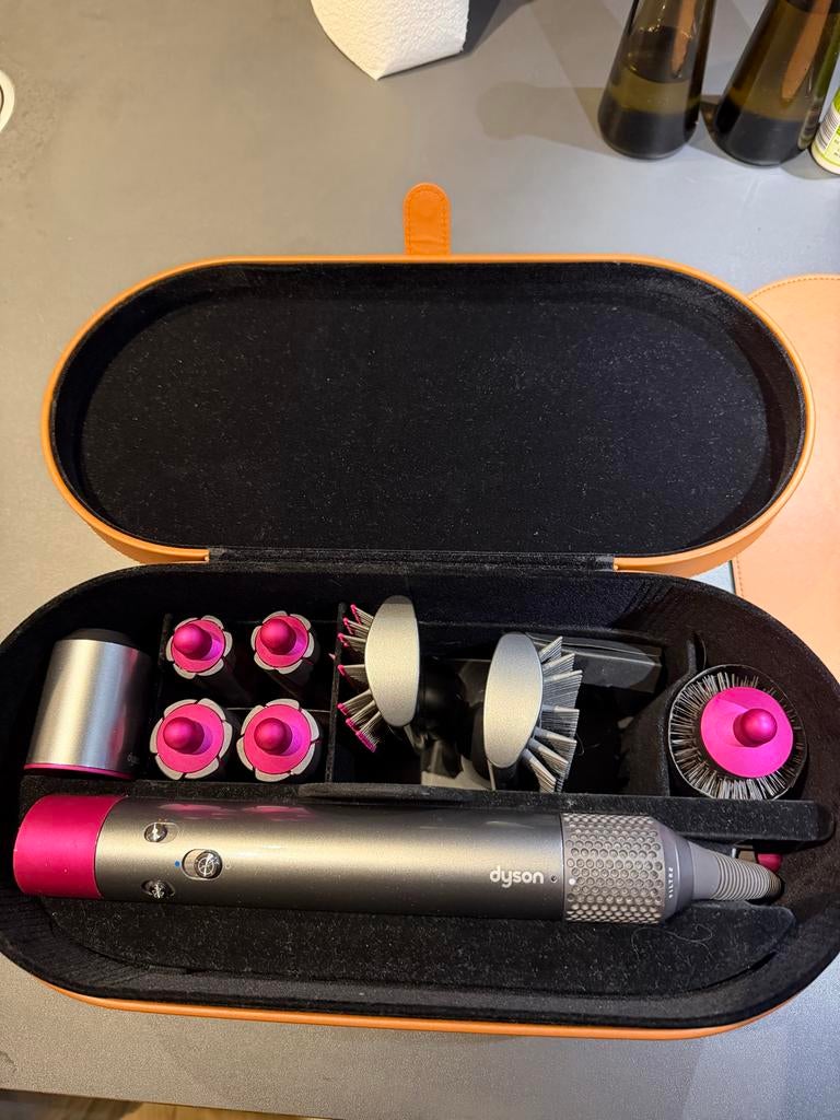 Dyson Airwrap Complete Styler met accessoires, Ophalen of Verzenden, Gebruikt, Haarverzorging