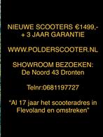 Scooters nieuw €1499,-direct leverbaar+ 3 jaar garantie!, Ophalen of Verzenden, Nieuw, Benzine, Overige merken