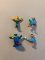 AH Toetje Sesamstraat poppetjes Bert, Koekiemonster en Pino, Verzamelen, Poppetjes en Figuurtjes, Ophalen of Verzenden, Gebruikt