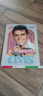 Prachtig metalen Elvis bord uit de jaren '90, Ophalen of Verzenden, Gebruikt