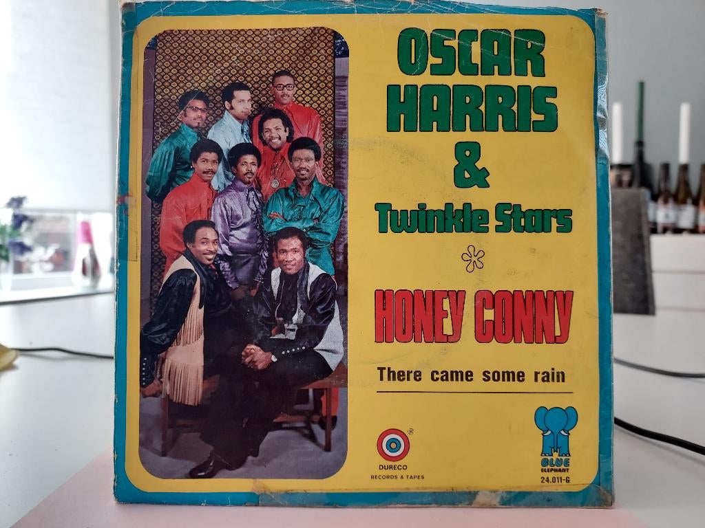 7" Single Oscar Harris And The Twinkle Stars - Honey Conny, Gebruikt, 7 inch, Single, Ophalen of Verzenden