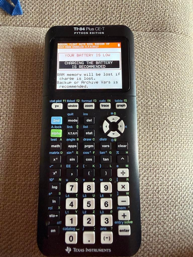 Rekenmachine texas instruments, Ophalen of Verzenden, Zo goed als nieuw