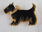 Prachtige vintage Scottie broche, Schotse Terriër (6529-1996, Ophalen, Zo goed als nieuw, Zwart, Overige materialen