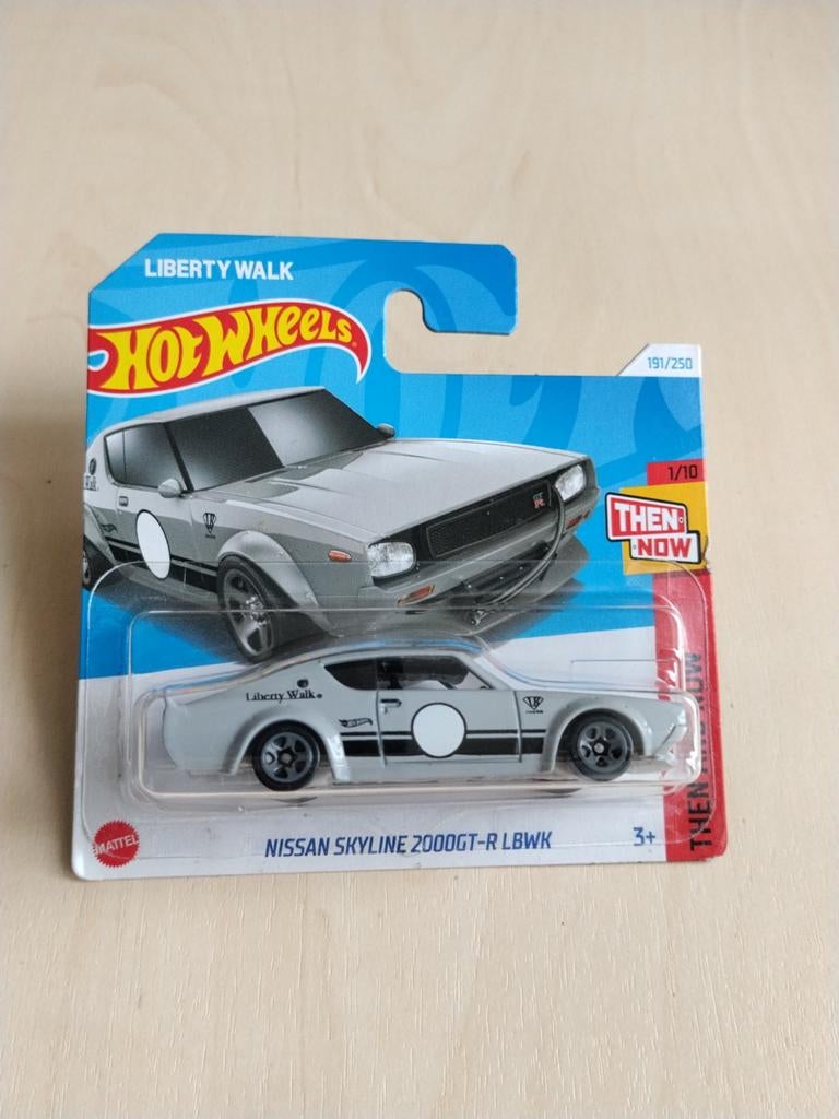 Hotwheels Nissan skyline 2000GT-R LBWK, Ophalen of Verzenden, Nieuw, Auto