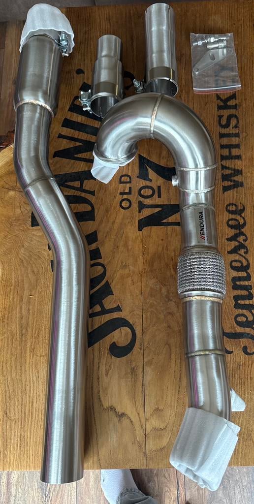 Endura Downpipe set voor S3 / 7R (EA888) 200 cell., Auto-onderdelen, Uitlaatsystemen, Ophalen, Nieuw
