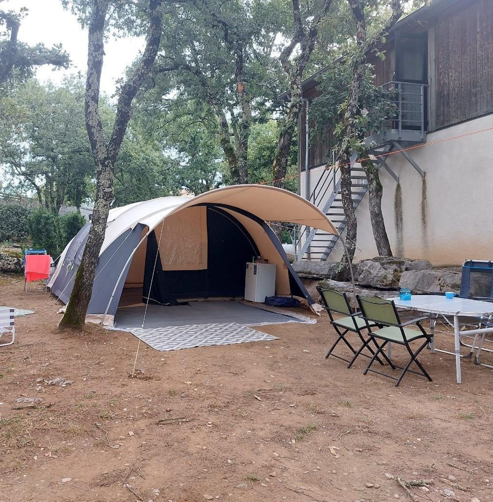 Obelink trail 600 Tunneltent, Bagagekar met inhoud, Ophalen of Verzenden, Gebruikt, Tot en met 6