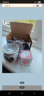 Waxine houder met geurtjes, Overige materialen, Wit, Nieuw, Ophalen of Verzenden