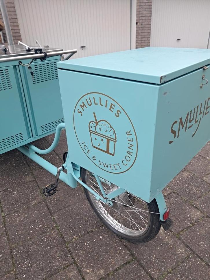 Ijsfiets met aanhanger te koop - compleet en werkend( 2022 ), Fietsen en Brommers, Overige Fietsen en Brommers, Zo goed als nieuw