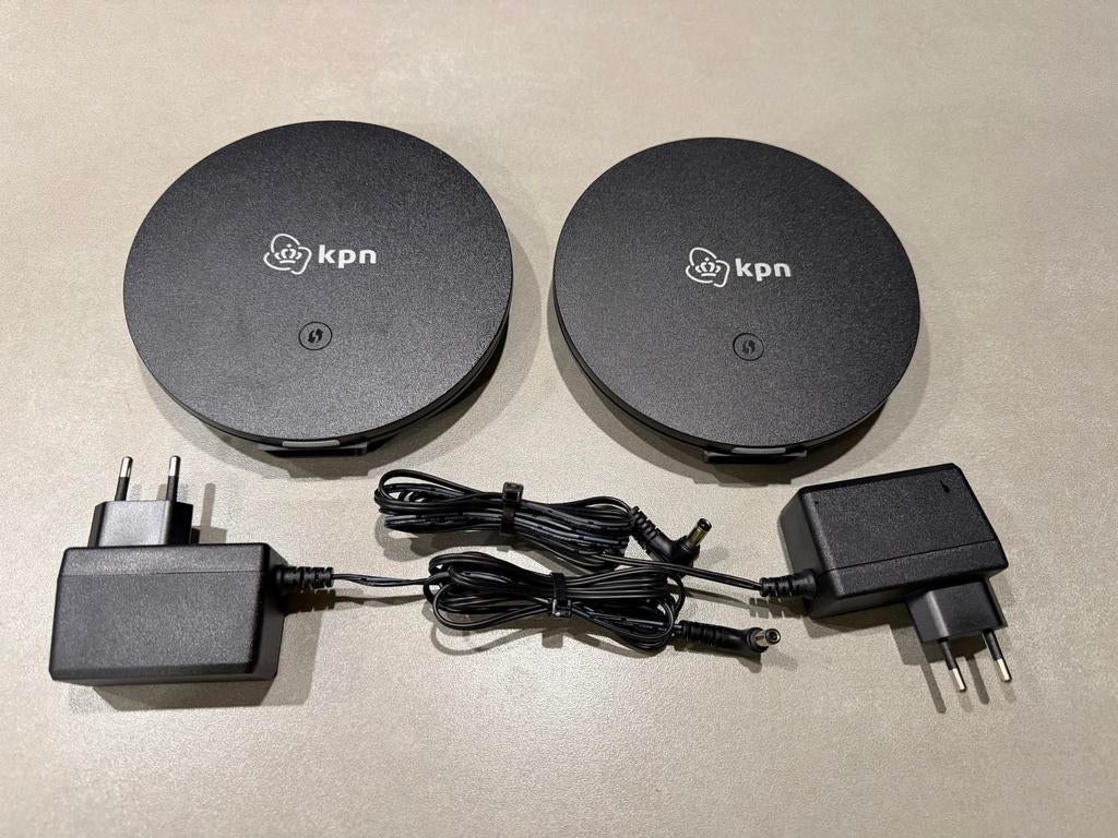 2 stuks SET KPN SuperWifi 2.0, Computers en Software, Routers en Modems, Ophalen of Verzenden, Gebruikt, Router