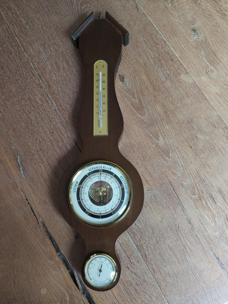 Barometer in nette staat, Audio, Tv en Foto, Weerstations en Barometers, Ophalen of Verzenden