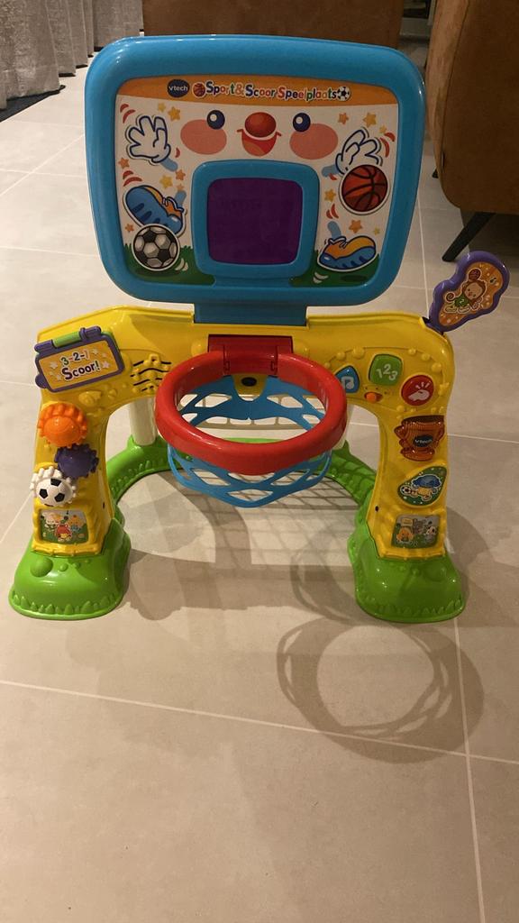 VTech Sport & Scoor Speelplaats - Interactief Speelgoed, Kinderen en Baby's, Speelgoed | Vtech, Ophalen, Gebruikt, 6 maanden tot 2 jaar