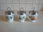 3 porseleinen eierkokers Royal Worcester, Ophalen of Verzenden