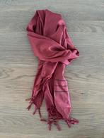 Donkerrode sjaal - 150 x 70 cm, Ophalen of Verzenden, Zo goed als nieuw, Maat 46/48 (XL) of groter, Sjaal