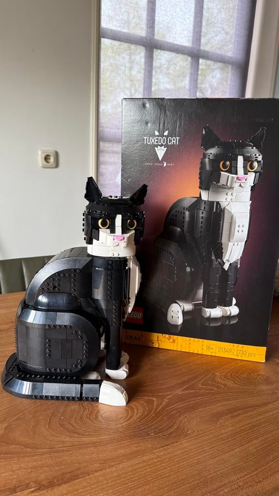 Lego tuxedo cat compleet als nieuw, Lego, Ophalen of Verzenden, Compleet, Complete set