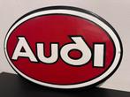 AUDI EMAILLEBORD 30X20, Verzamelen, Ophalen of Verzenden, Auto's