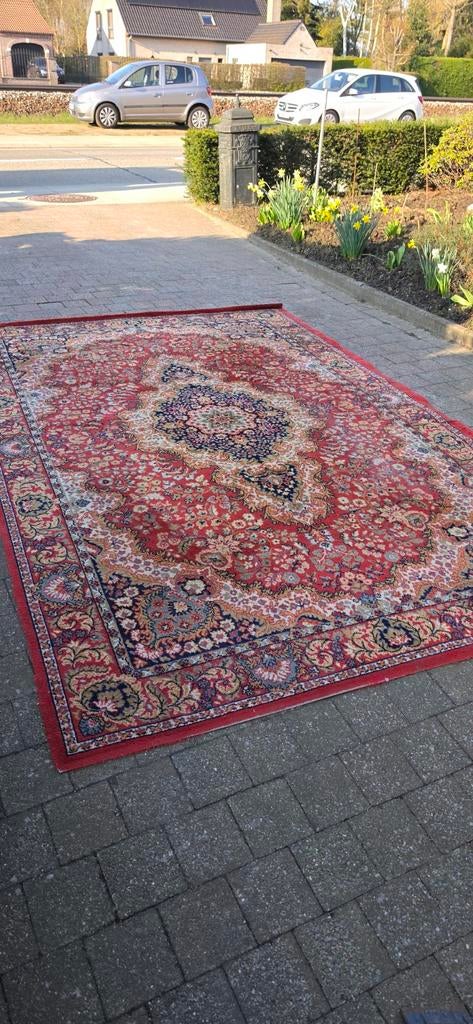 Prachtig groot vintage Perzisch wollen tapijt 300x200!, Perzisch, 200 cm of meer, Ophalen of Verzenden, Zo goed als nieuw