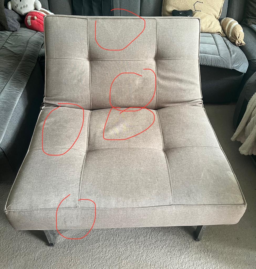 Denmark design opklap stoel/bankje chair/two-seater, Huis en Inrichting, Ophalen, Gebruikt, Eenpersoons, 75 tot 100 cm