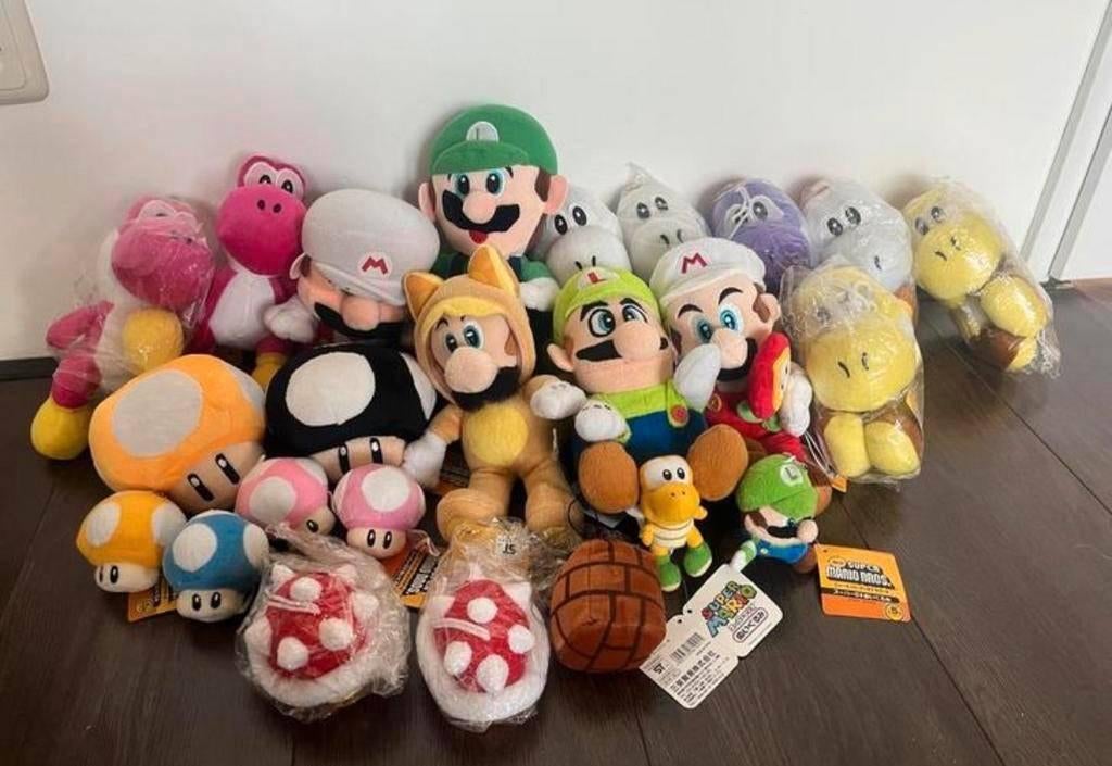 24 Super Mario knuffels pluches (Nieuw met label), Ophalen of Verzenden, Nieuw, Overige typen