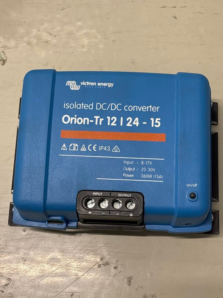 Victron Energy Orion-Tr 12 | 24 - 15 DC/DC Omvormer, Ophalen of Verzenden, Zo goed als nieuw