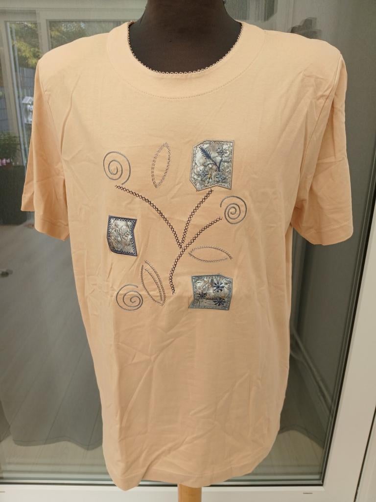 Setterlaine Nieuw Beige T-shirt Maat M, Kleding | Dames, T-shirts, Maat 38/40 (M), Setterlaine, Beige, Nieuw