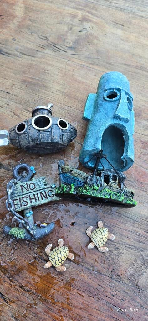 Aquarium planten nep en ornamenten, Dieren en Toebehoren, Ophalen of Verzenden, Plant(en), Steen of Hout