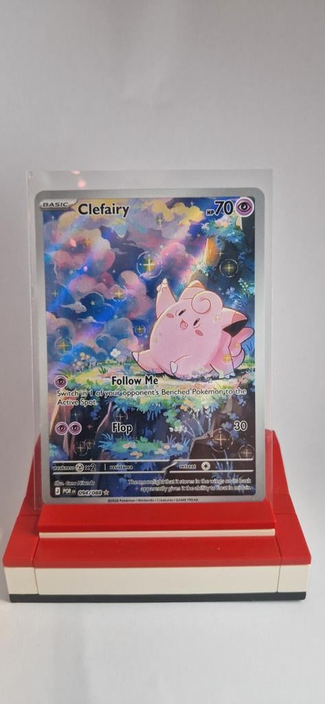 Clefairy 094/088, Hobby en Vrije tijd, Verzamelkaartspellen | Pokémon, Ophalen of Verzenden, Nieuw, Losse kaart, Foil