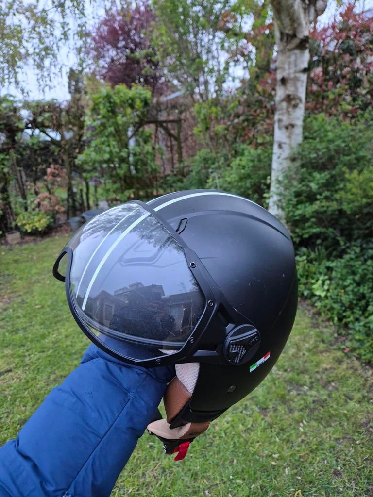 Vito Moda Jet scooter helm, maat S, Fietsen en Brommers, Brommerhelmen, Ophalen, Gebruikt, Small, VITO