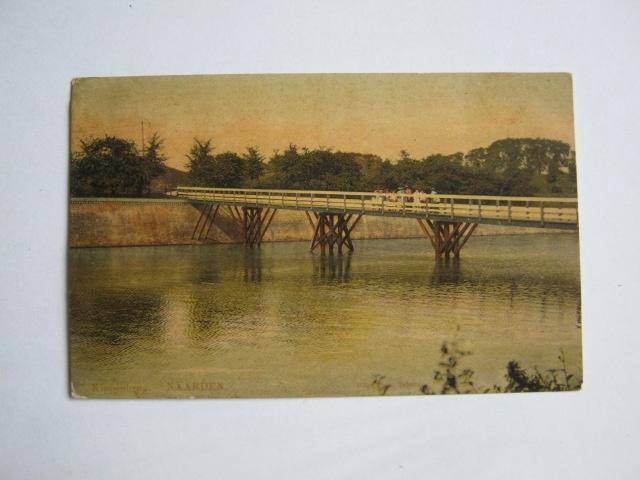Ansichtkaarten Nederland, TC 3-88 Naarden, Kippenbrug 1910, Verzamelen, Ansichtkaarten | Nederland, Gelopen, Noord-Holland, Voor 1920