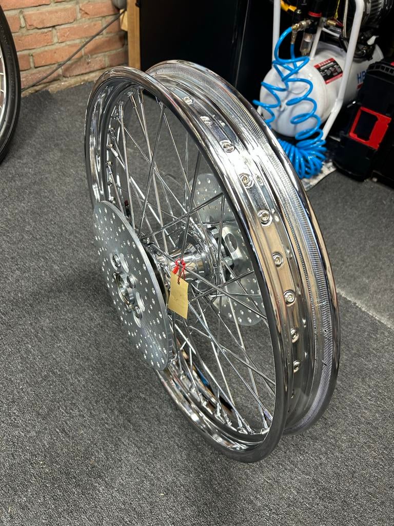 Nieuwe 21 inch velg voor Shovelhead Wide Glide, Motoren, Ophalen, Nieuw