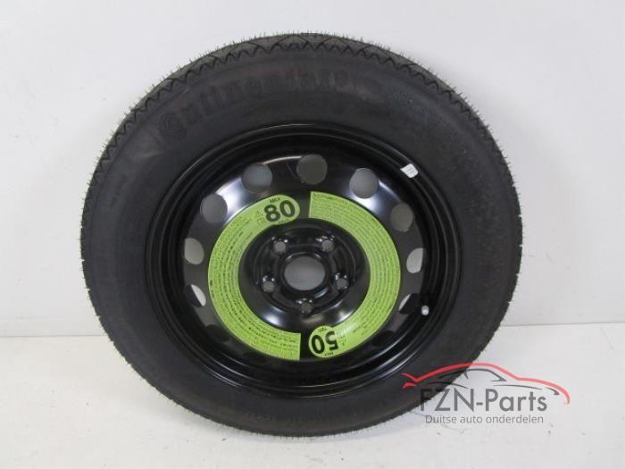 VW Golf 5/6/7 16 Inch Thuiskomer 5Q0601027AR Reservewiel, Ophalen of Verzenden, Nieuw, Band(en)