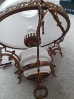 oude elektriche sfeerolielamp, Ophalen, Gebruikt, Glas, Minder dan 50 cm