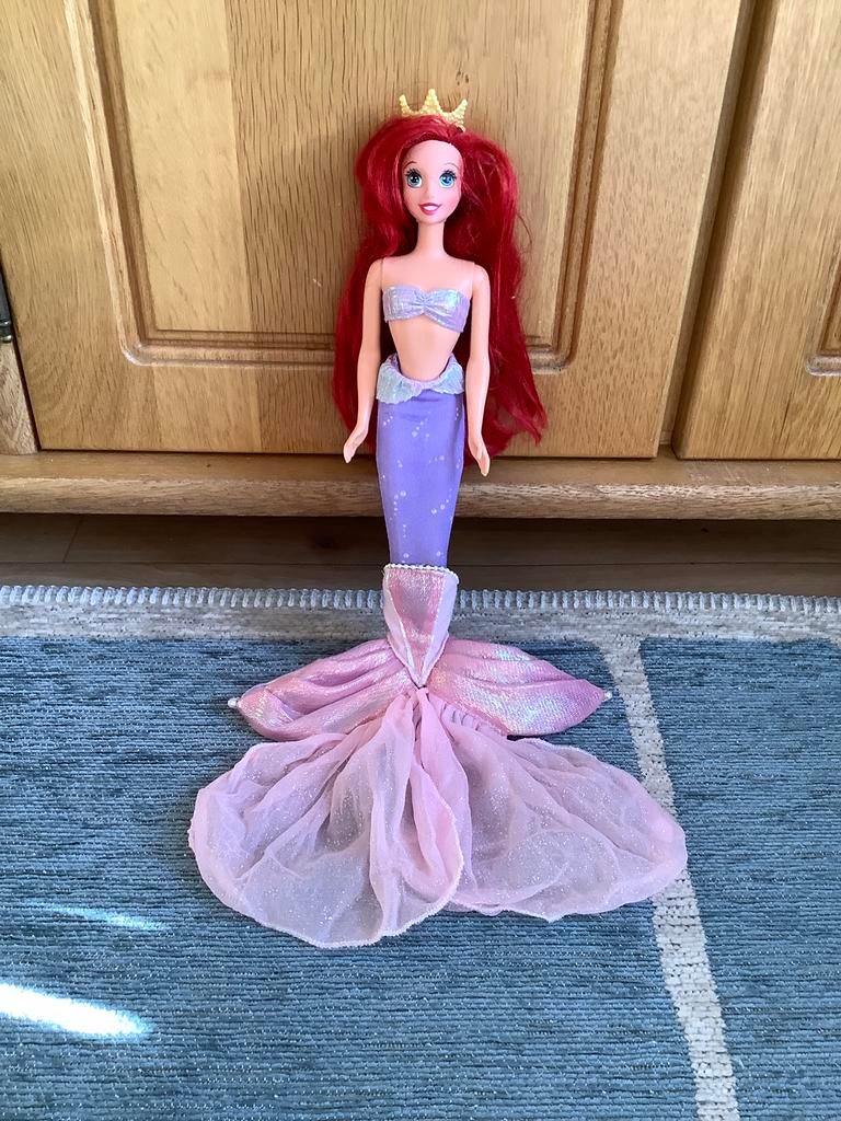 Disney Ariel pop uit 1995, Ophalen of Verzenden, Overige figuren, Zo goed als nieuw, Beeldje of Figuurtje