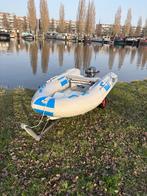 Hibo Rib 300 met Yamaha 8PK - incl. Kalf handtrailer, Watersport en Boten, Zo goed als nieuw, Benzine, Minder dan 70 pk, Overige materialen