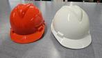 MSA Helm, oranje en wit, nieuw, Ophalen, Nieuw