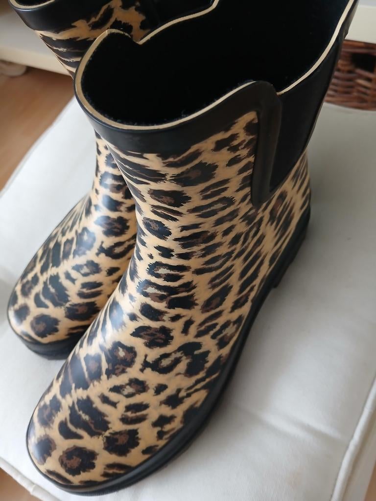Leopard print regenlaarzen, Ophalen of Verzenden
