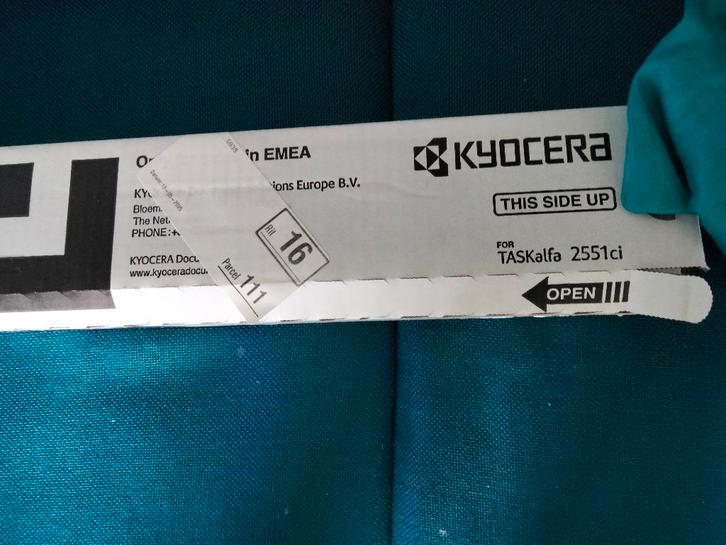 zwarte toner voor Taskalfa 2551ci, Computers en Software, Printerbenodigdheden, Nieuw, Toner, Ophalen of Verzenden