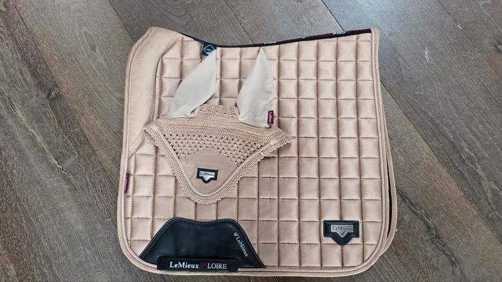 Lemieux champagne loire set, Dieren en Toebehoren, Paarden en Pony's | Dekens en Dekjes, Zo goed als nieuw, Dekje, Ophalen of Verzenden