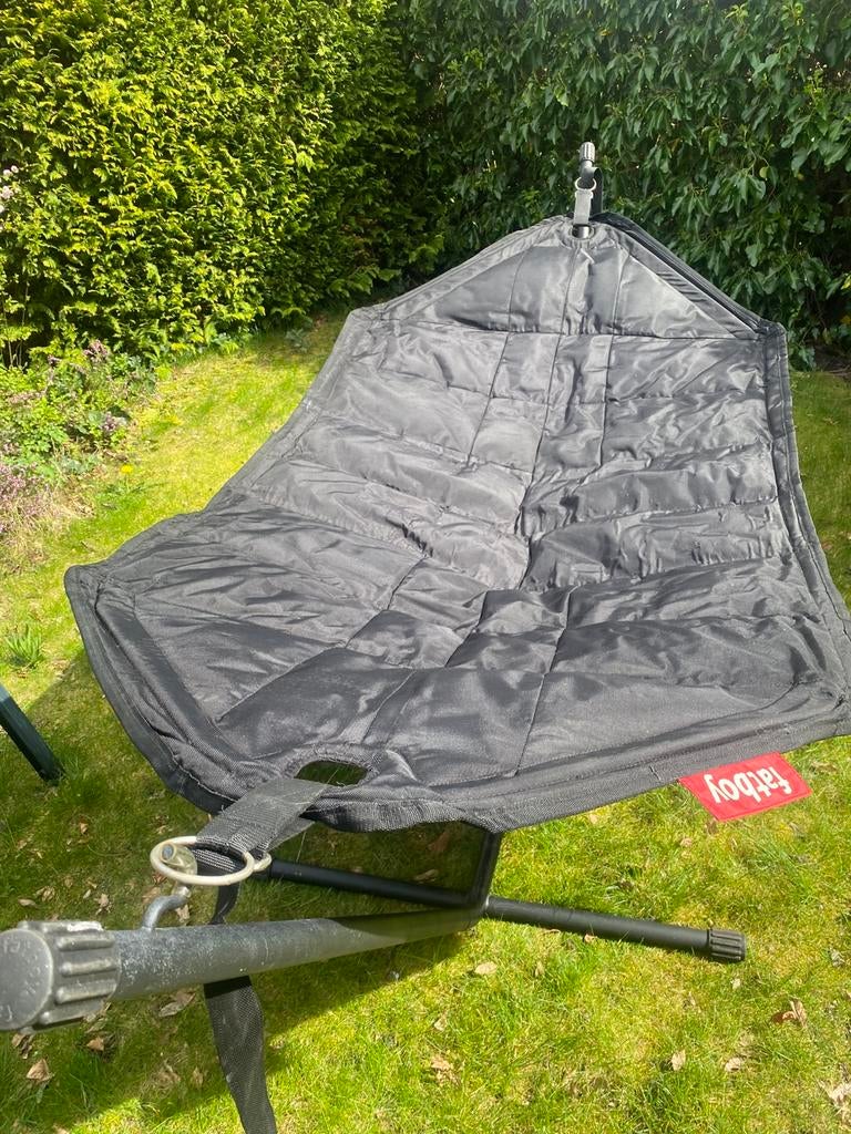 Fatboy hangmat, Tuin en Terras, Hangmatten, Ophalen, Gebruikt, Meerpersoons, Met standaard