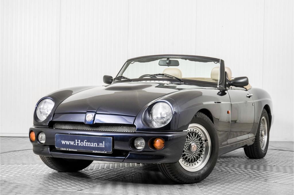 MG RV8 4.0 V8 Oxford Blue (bj 1993), Auto's, MG, Achterwielaandrijving, 190 pk, Cabriolet, Blauw