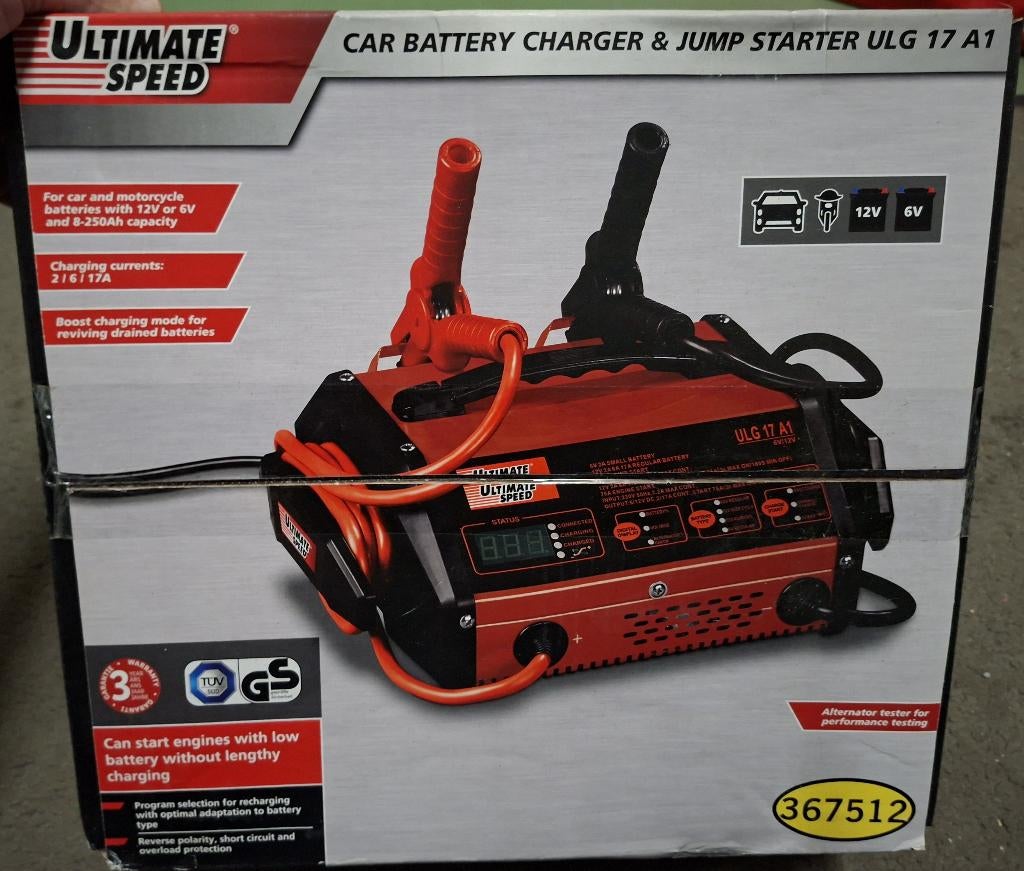 acculader & jump starter, Ophalen, Nieuw, Universele onderdelen