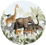 Behangcirkel Muurcirkel Cirkel Jungle Parade Designed4Kids, Designed4Kids, Nieuw, Ophalen of Verzenden, Designed4kids@live.nl