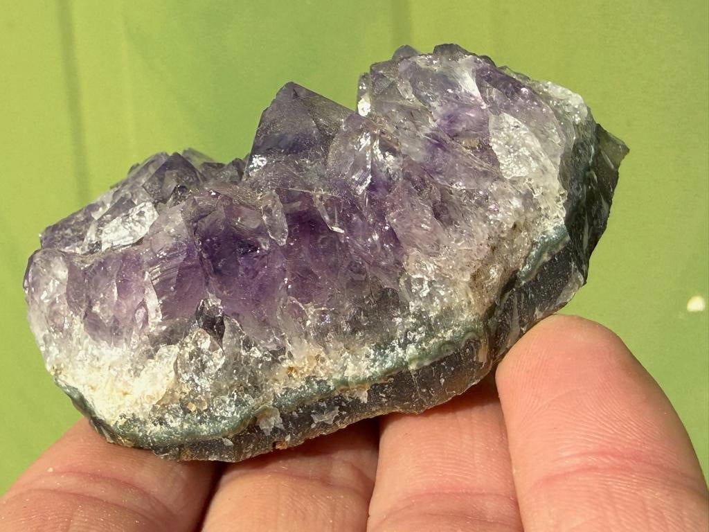 Amethist cluster uit Brazilië mineralen, Ophalen, Mineraal