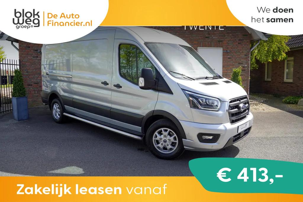 Ford Transit 2.0 TDCI 185PK Automaat L3H3 Limit € 24.800,0, Auto's, Automaat, Start-stop-systeem, Stof, 4 cilinders