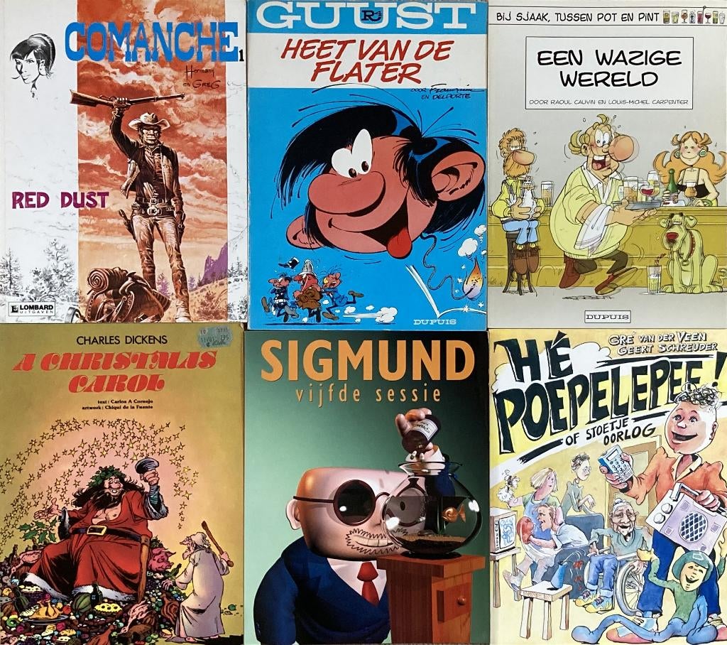 Stripboeken, Meerdere stripboeken, Ophalen of Verzenden, Gelezen