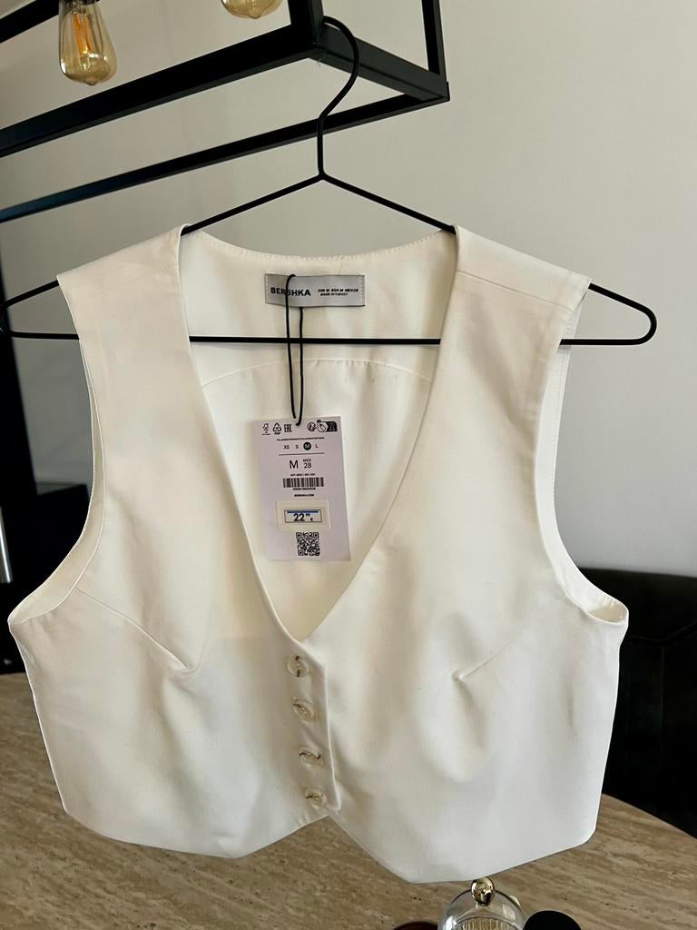 Bershka gilet maat M/38, Kleding | Dames, Jasjes, Kostuums en Pakken, Ophalen of Verzenden, Zo goed als nieuw, Maat 38/40 (M)