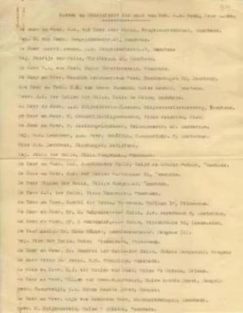 Bruiloftfeest Huwelijk Amman - Van Heek Enschede 1939., Ophalen of Verzenden, Zo goed als nieuw