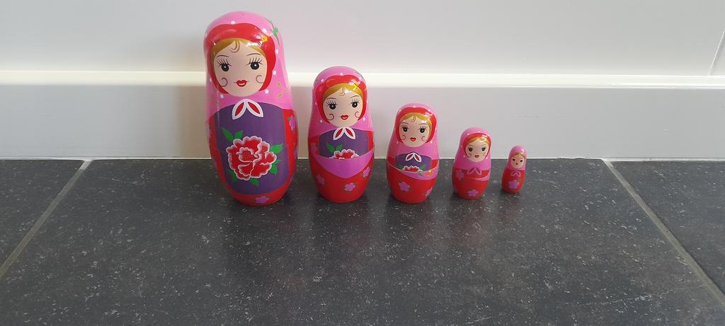 Matroesjka poppetjes, Verzamelen, Poppetjes en Figuurtjes, Ophalen of Verzenden