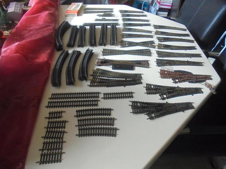 Fleischmann rails wissels ho, Hobby en Vrije tijd, Modeltreinen | H0, Gebruikt, Rails, Gelijkstroom, Fleischmann, Analoog, Verzenden