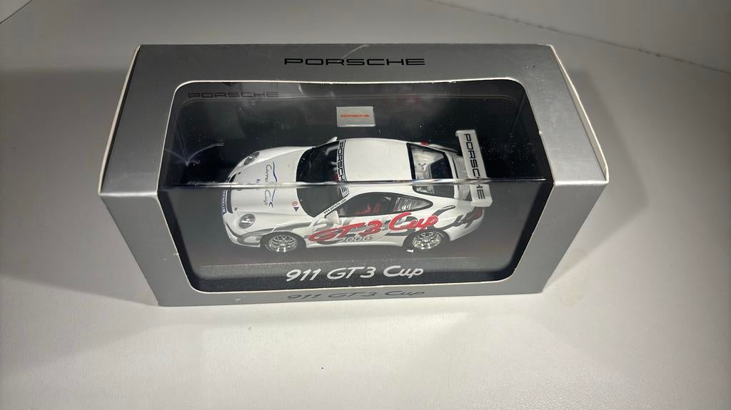 Porsche GT3 911 cup minichamps 1.43, Auto, Ophalen of Verzenden, MiniChamps, A