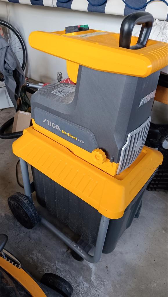 Stiga Bio Silent 2500 - Hakselaar - 2500 W, Tuin en Terras, Hakselaars, Zo goed als nieuw, Ophalen